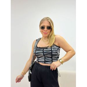 Cropped Zebra - 21097d - Ana G Store