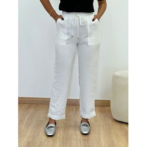 Calça Lola Branca - 0062650354 - Ana G Store