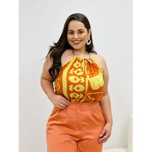 Blusa Mabel Laranja - 0062760158 - Ana G Store