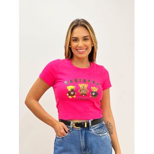 Cropped Teddy Pink - 0063210249 - Ana G Store