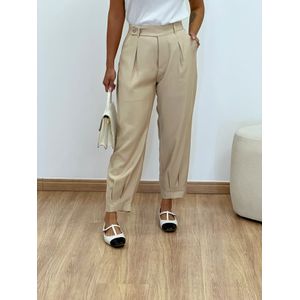 Calça Eloísa Bege - 0062580030 - Ana G Store