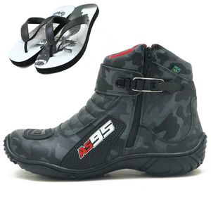 Kit chinelo Tênis motociclista AS95 camuflado cinz... - Atron Shoes