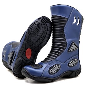 Bota motociclista Stunt em couro legítimo - 300 Na... - Atron Shoes