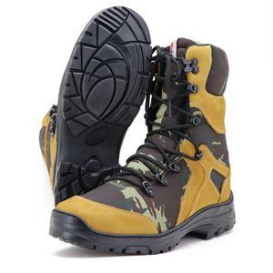Bota Exército Brasileiro Couro Legítimo e Lona 293... - Atron Shoes