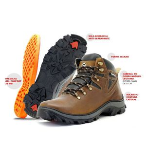 Coturno adventure para trilha Atron Shoes 254 - 25... - Atron Shoes
