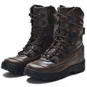 Coturno tático militar de couro Atron Shoes 289 Ca... - Atron Shoes