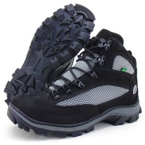 Tênis Adventure em Couro Legítimo 268 - 268-PRETO - Atron Shoes