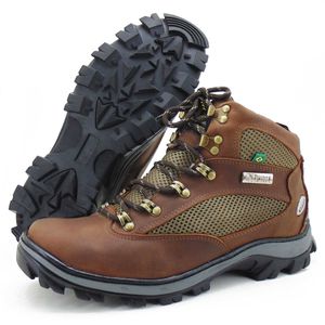 Tênis Adventure em Couro Legítimo Café 268 - 268-C... - Atron Shoes