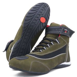 Tênis motociclista com refletivo de cano alto na c... - Atron Shoes