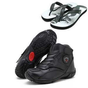 Tênis bota motociclista couro preto unissex 270 co... - Atron Shoes