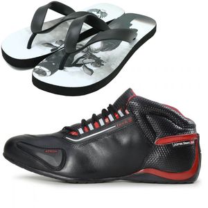 Tênis masculino motociclista semi impermeável 312 ... - Atron Shoes