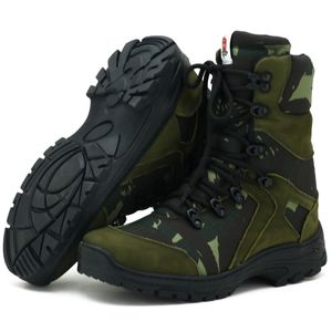 Bota de caça e pesca verde militar camuflado 293 -... - Atron Shoes