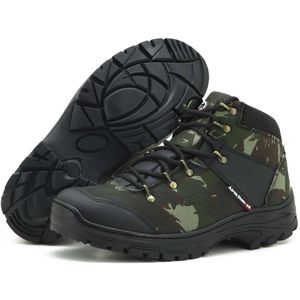Coturno Adventure Camuflado na cor verde 259 - 259... - Atron Shoes