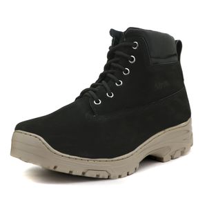 Coturno adventure para trilha em couro legítimo na... - Atron Shoes