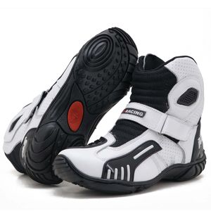 Bota Motociclista AS-RACING em couro legítimo na c... - Atron Shoes