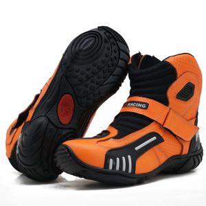 Bota motociclista AS-RACING Vented em couro legíti... - Atron Shoes