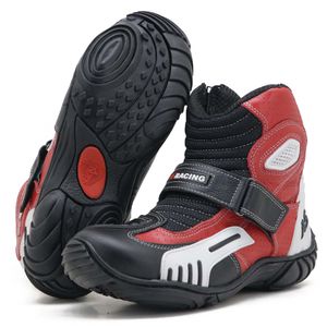 Bota motociclista respirável - 406-PRETO-BRANCO-V... - Atron Shoes