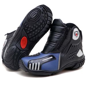 Bota motociclista Atron Shoes AS-HIGHWAY em couro ... - Atron Shoes