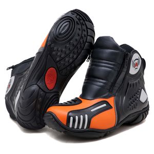 BOTA MOTOCICLISTA ATRON SHOES AS-HIGHWAY EM COURO ... - Atron Shoes