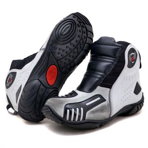 Bota motociclista Atron Shoes AS-HIGHWAY em couro ... - Atron Shoes