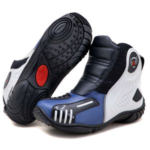 Bota motociclista Atron Shoes AS-HIGHWAY em couro ... - Atron Shoes