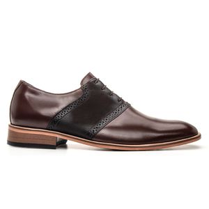 Sapato Social Derby Premium Linha Toscana Mouro - Bigioni