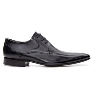 Sapato Masculino Derby Solado De Couro Premium - Bigioni