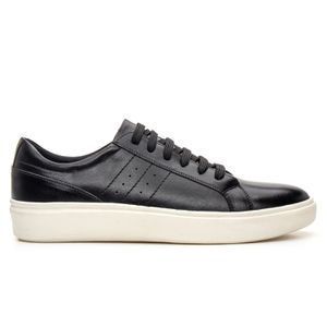 Sapatênis Casual Masculino com Cadarço Preto - Bigioni