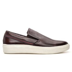Slip On Masculino Casual Calçe Fácil Tabaco - Bigioni