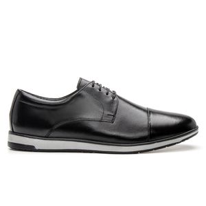 Derby Oxford Casual Masculino Preto - Bigioni