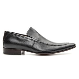 Sapato Masculino Loafer Social Solado Em Couro Pre... - Bigioni