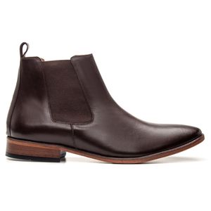 Bota Masculina Chelsea Linha Braga Cano Curto Prem... - Bigioni