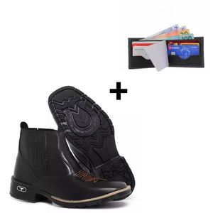 Kit Bota Country + Carteira - Borgatta 