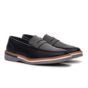 Mocassim masculino de Couro PTO - Borgatta 