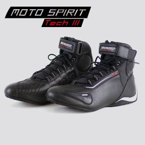 Bota Mondeo Moto Spirit Tech 3 Preto - 9940 - BOTAS MONDEO