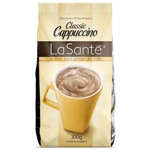 Cappuccino Classic Tradicional La Santé 200g - Café LaSanté Shop | O Mais Puro Prazer do Café