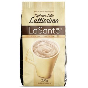 Cappuccino Café c/ Leite Latíssimo La Santé 200g - Café LaSanté Shop | O Mais Puro Prazer do Café