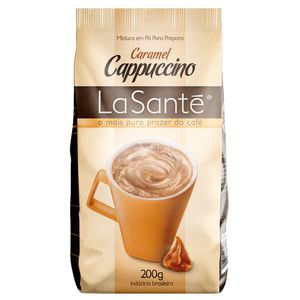 Cappuccino Classic Caramel La Santé 200g - Café LaSanté Shop | O Mais Puro Prazer do Café
