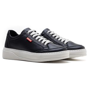 Tênis Couro Masculino Comfort Preto - RT-3026-PRET... - Ranster Comfort
