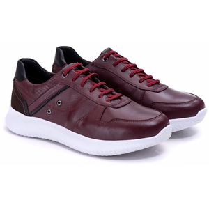 Tênis Masculino Ultra Leve Bordo Comfort - 3023 - Ranster Comfort