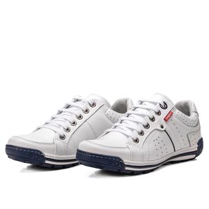 Sapatênis Masculino Couro Branco Comfort - 3030 - Ranster Comfort