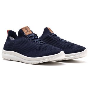 Tênis Sneaker Ultra Leve Feminino Ranster Azul Mar... - Ranster Comfort