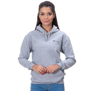 Moletom Capuz Canguru Cinza Feminino - M01 - Ranster Comfort