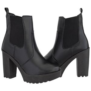 Coturno Feminino Tratorado Crshoes Pelice Preto Co... - CRSHOES