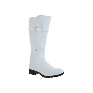 Bota montaria Feminina CRshoes branco - CRSHOES