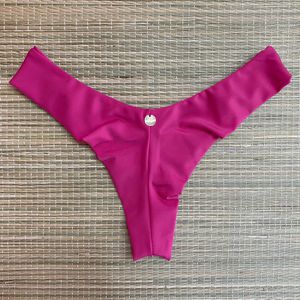 Tanga Fio Em Dobra Pink