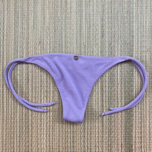 Tanga de Amarrar Lavanda Texturizado