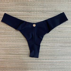 Tanga Fio Em Dobra Preto