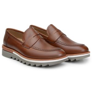 Loafer Casual Nero Whisky - DGalloni