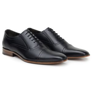 Sapato Social Oxford Donatello Preto - DGalloni